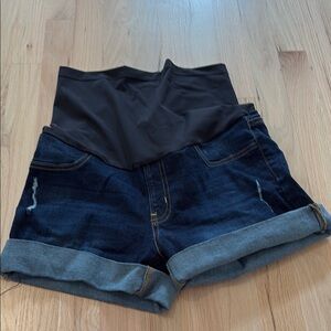 Maternity Denim Shorts